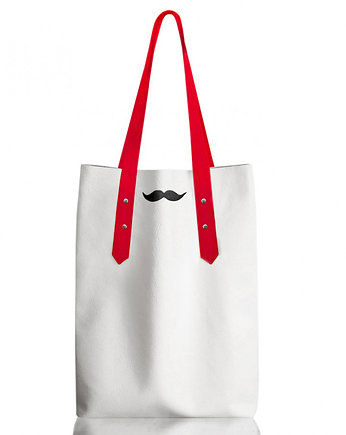 Skórzana torba na ramię Moustache
