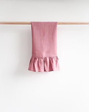 Ręcznik kuchenny lniany DUSTY PINK