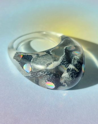 Holograficzny pierścień. Rozmiar L