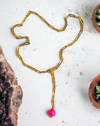 Swarovski neon pearls : ONE : neon pink, kaktusia