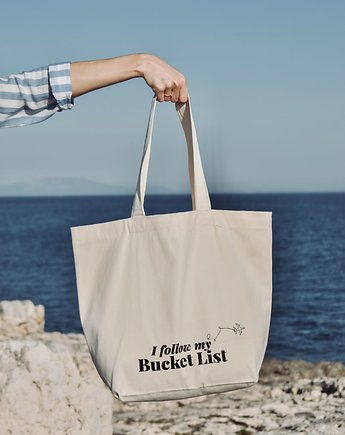 TORBA SHOPPER BAG "I follow my Bucket List"