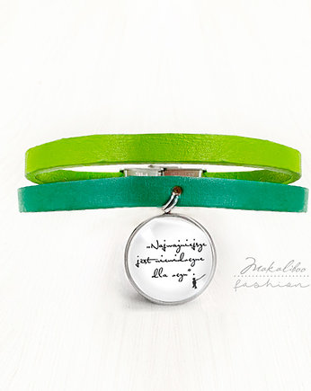 Mały Książę - o tym co najważniejsze - bransoletka stalowa + box, Makaliboo