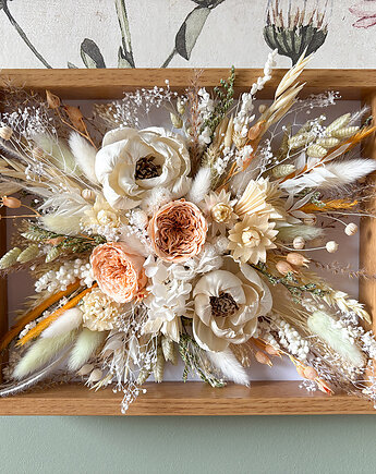 Dekoracyjna ramka z wiecznymi różami, BloomyConcept