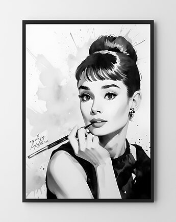 Plakat Audrey Hepburn Vintage