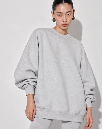 Szara bluza bawełniana Cheer long