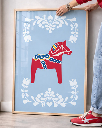 Plakat  Konik z Dalarna
