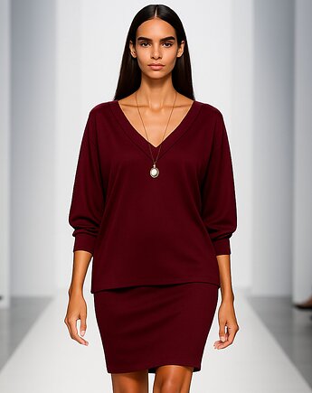 Bluzka burgund YY500026