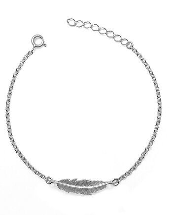 Feather - Bransoletka srebrna