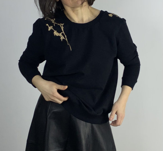 Bluza damska z haftem