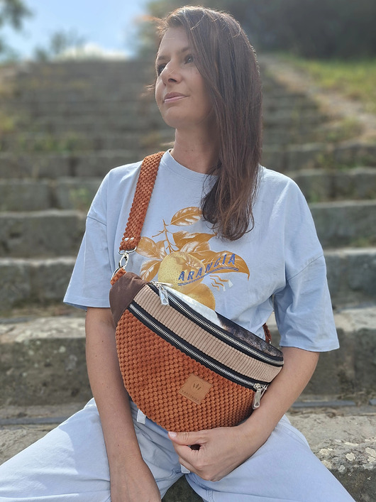 saszetka nerka Patchworkowa Nerka maxi Virginia No2