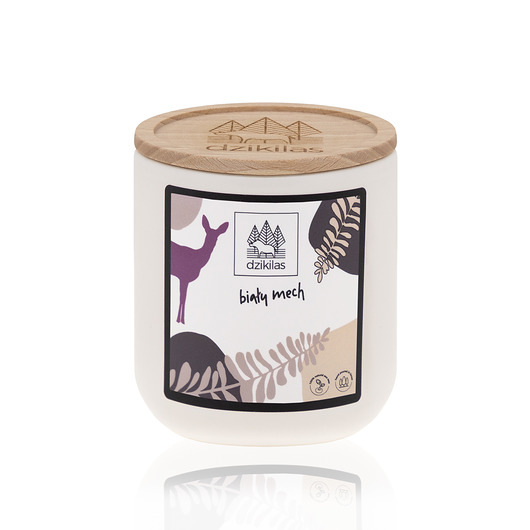 świece zapachowe Biały mech S - mała świeca rzepakowa
