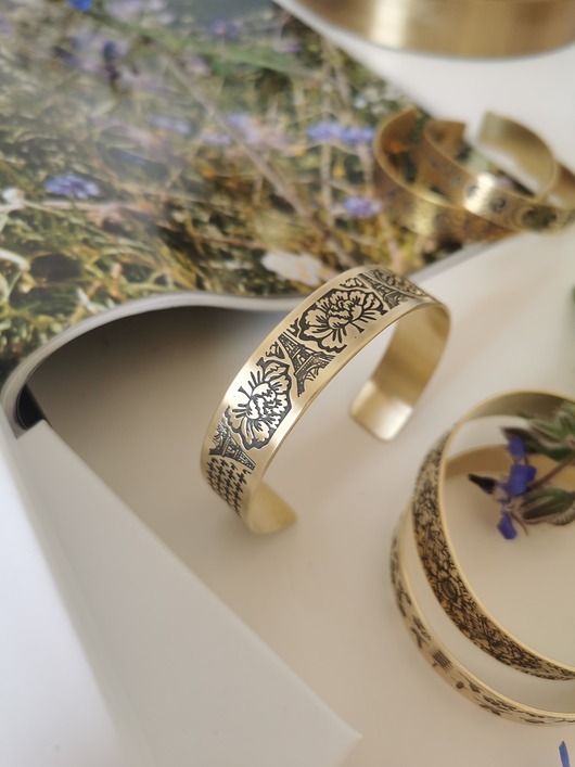 bransoletki złote Bransoletka Paris Paris