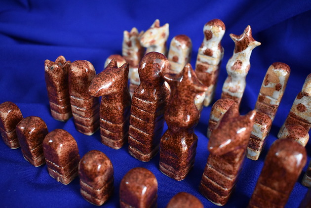 dodatki - różne Szachy ceramiczne