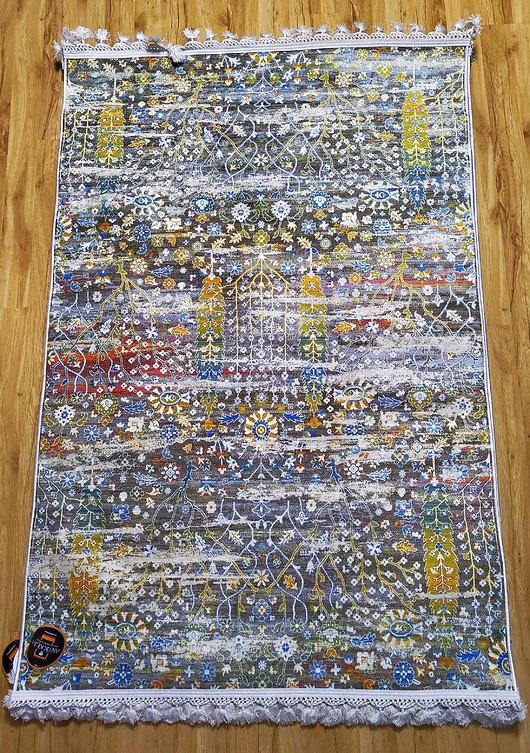 dywany Ciepłe Kolory - Etniczne Dywany Antybakteryjne 120x180cm
