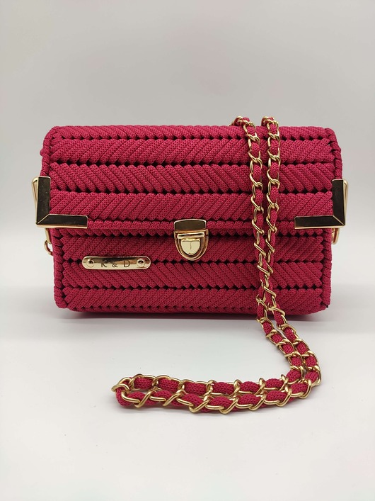 torebki do ręki Lili - torebka malinowa