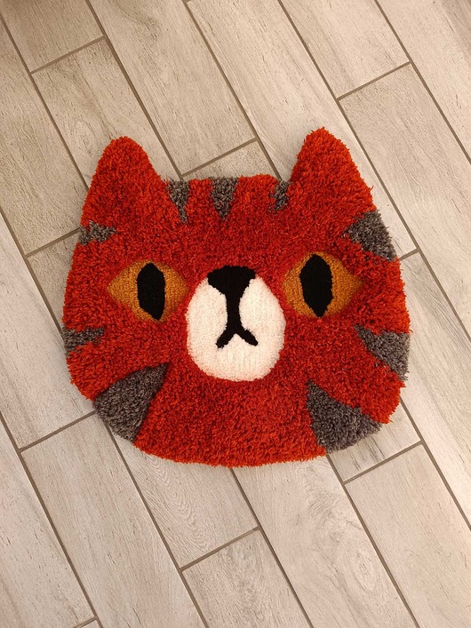 dywany Mięciutki dywan kotek, długowłosy