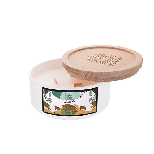 świece zapachowe Dziki szlak  -  kominkowa świeca rzepakowa