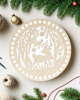dekoracje świąteczne Baza do Szydełkowania ze Sklejki OKRĄG 20 cm Dno do Torebki Spód Podstawa 2