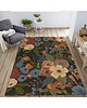 dywany Dywan Dekoracyjny Wielokolorowy z Wzorem Kwiatowym 120x180 cm 2