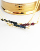 złote naszyjniki Naszyjniki z kamieniami, ametyst, szafir 2