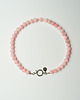 korale Naszyjnik z kamieni Pink 1