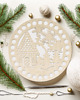 dekoracje świąteczne Drewniana Baza Okrągła 20 cm Dno do Koszyków Torebek Szydełkowanie Ręczne 1