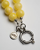 korale Naszyjnik z kamieni Yellow 2